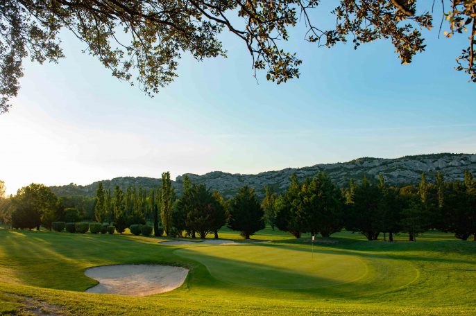 Golf de Servanes - parcours de golf Mouriès en Provence | trou 10