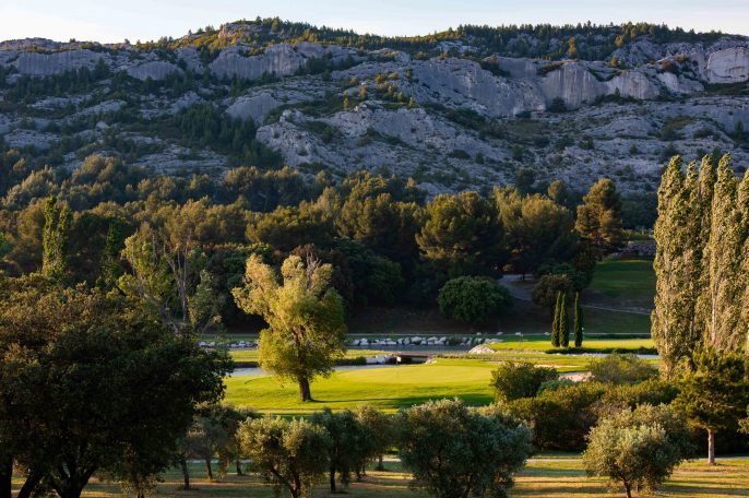 Golf de Servanes - parcours de golf Mouriès en Provence | trou 12