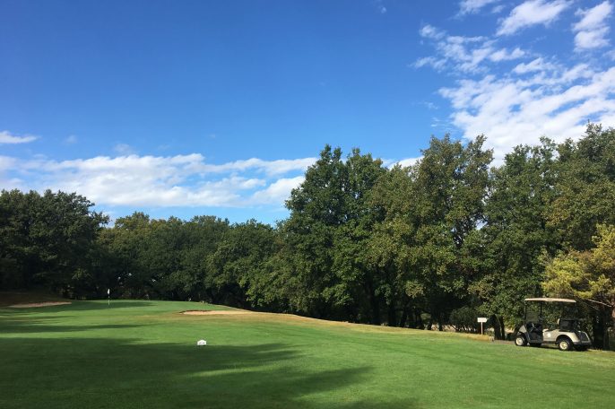 Golf-de-Servanes-parcours de golf en Provence à Mouriès --trou-18