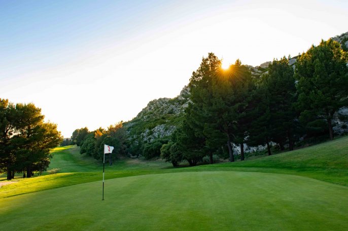 Golf de Servanes - parcours de golf Mouriès en Provence | trou 3