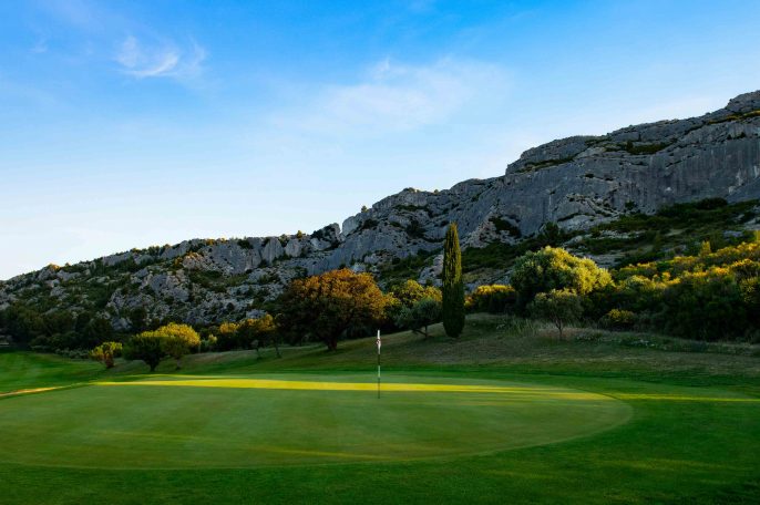 Golf de Servanes - parcours de golf Mouriès en Provence | trou 4