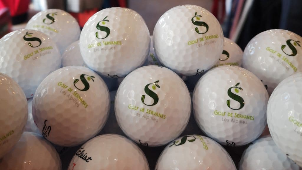 Balles logotées - Golf de Servanes Proshop