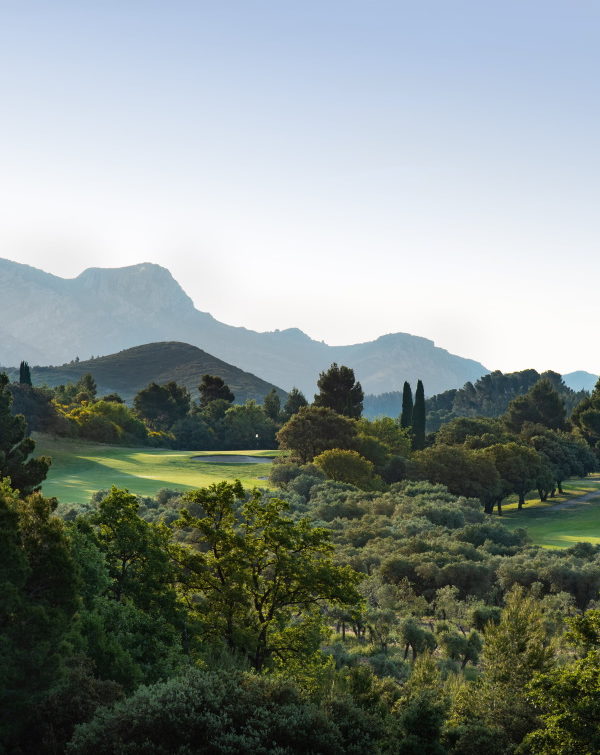 Golf de Servanes - parcours de golf 18 trous à Mouriès en Provence | trou 4 