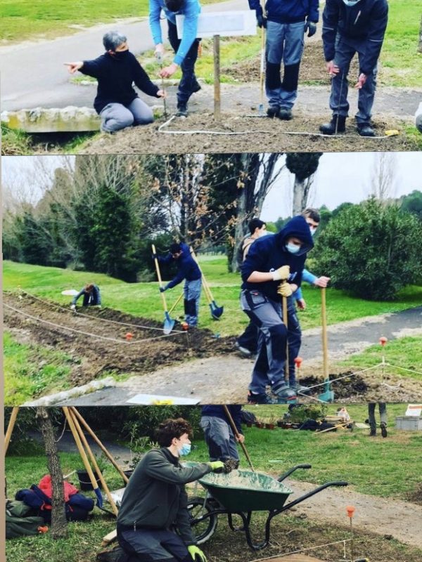 Lycée agricole de St Rémy de provence au Golf de Servanes