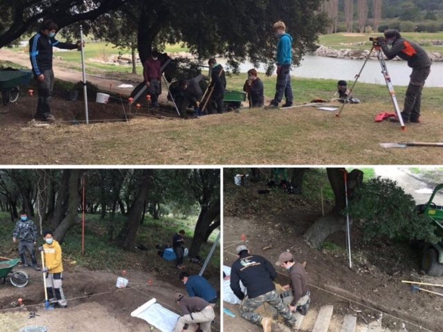 Lycée agricole de St Rémy de provence au Golf de Servanes