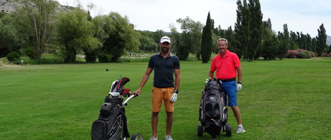 Compétition de golf au Golf de Servanes à Mouriès