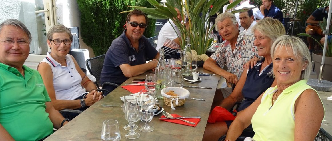 Compétition de golf au Golf de Servanes à Mouriès