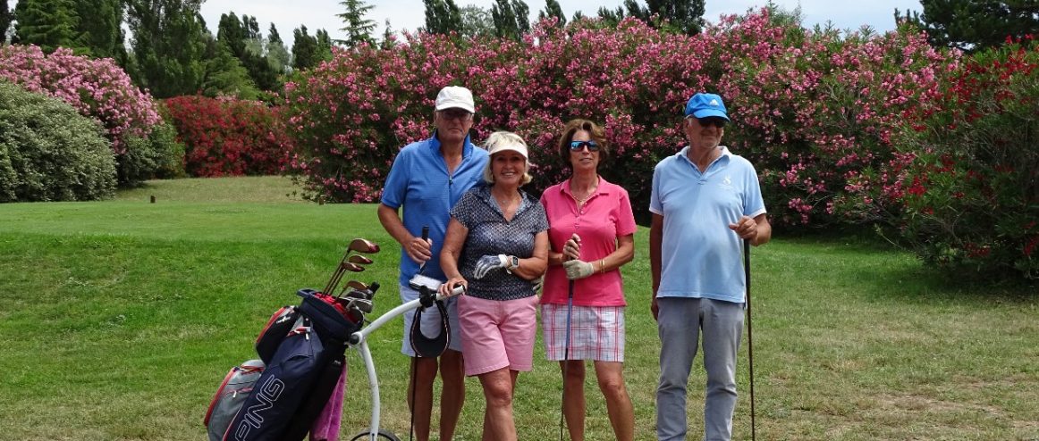 Compétition de golf au Golf de Servanes à Mouriès