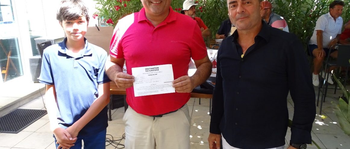 Compétition de golf au Golf de Servanes à Mouriès