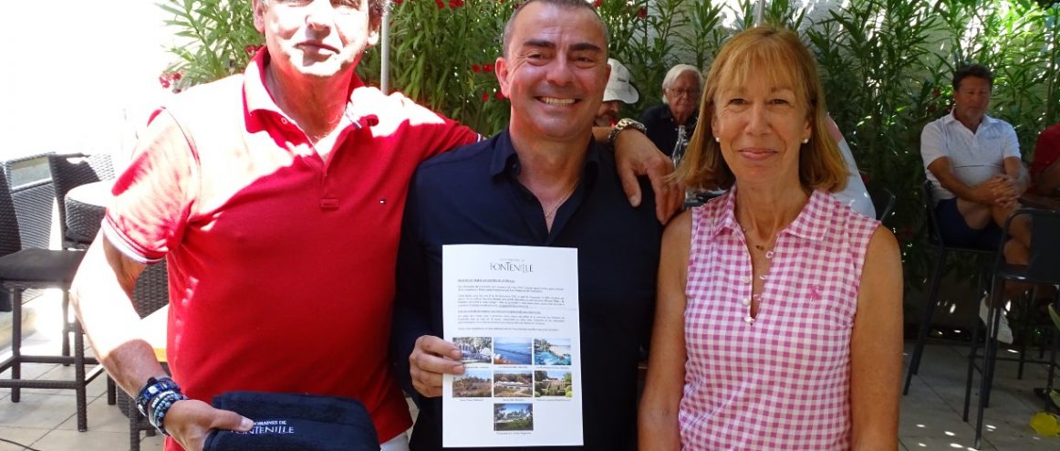 Compétition de golf au Golf de Servanes à Mouriès