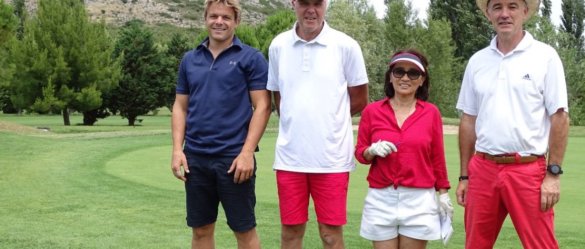 Compétition de golf au Golf de Servanes à Mouriès