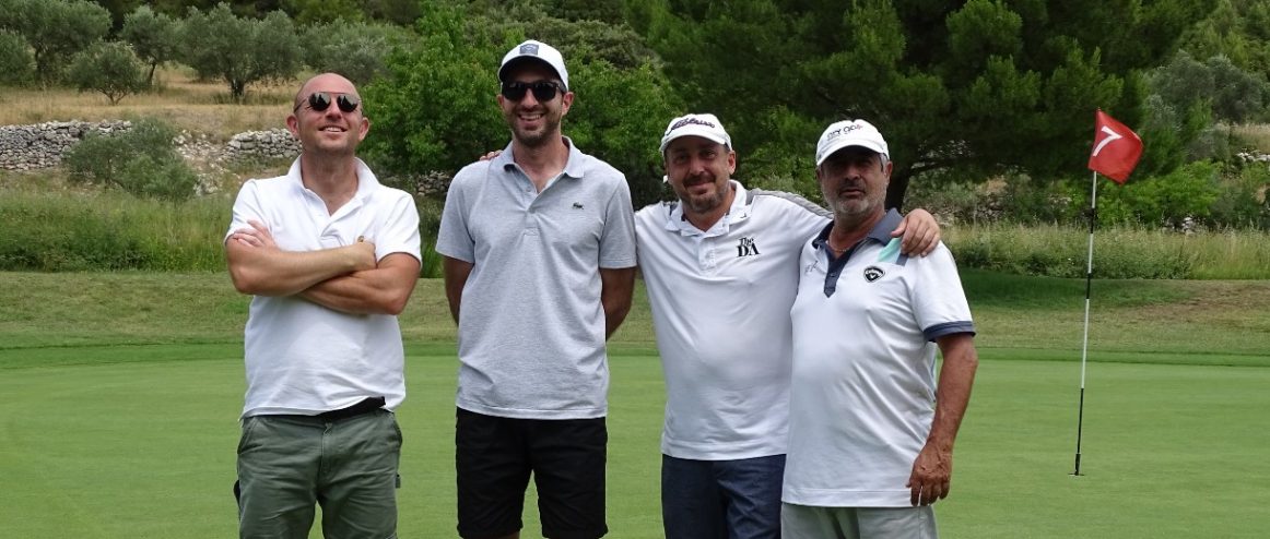 Compétition de golf au Golf de Servanes à Mouriès