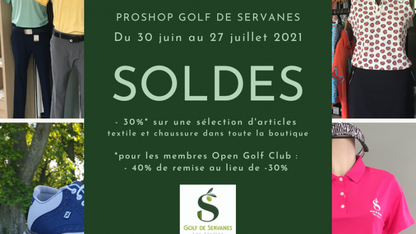 Golf de Servanes SOLDES