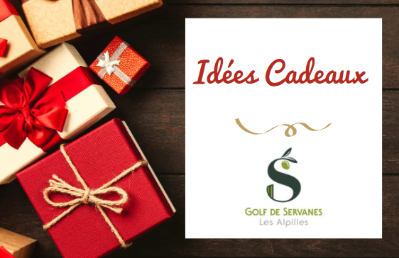 C'est Noël - idée cadeau golf - Golf de Servanes à Mouriès 1