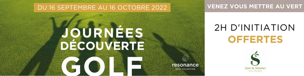 Journées Découverte : 2 heures gratuites d’initiation au Golf de Servanes à Mouriès