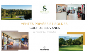 Les ventes privées et soldes d’hiver au proshop du Golf de Servanes à Mouriès - Open Golf Club
