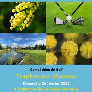 Trophée des mimosas - Golf de Servanes