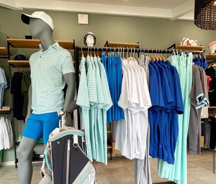 Proshop et boutiques golf - Golf de Servanes Provence - vêtement et chaussures golf homme