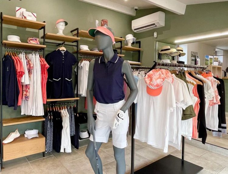 Proshop et boutiques golf - Golf de Servanes Provence - vêtement et chaussures golf femme