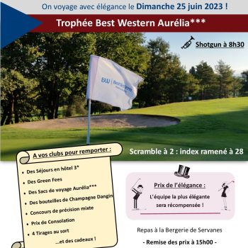 Trophée Best-Western Aurélia - Golf de Servanes
