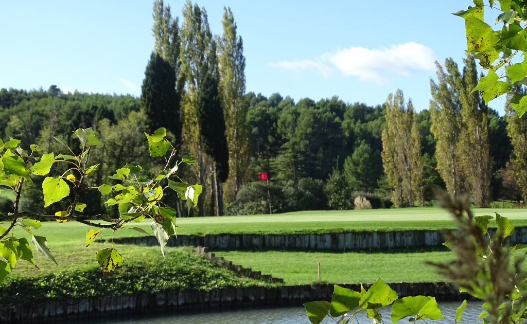 Photo du trou numéro 6 au Golf de Servanes