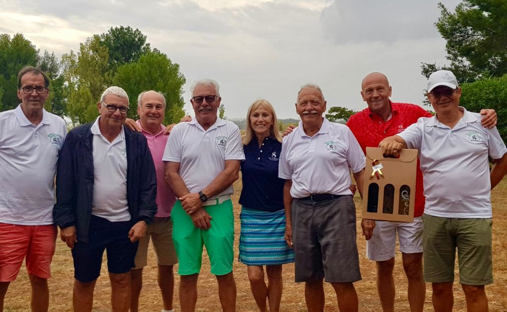 Equipes Seniors de Provence - golf de servanes