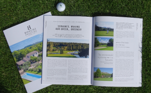 Article sur le Golf de Servanes dans le magazine Boschi Immobilier Prestige - Open Golf Club