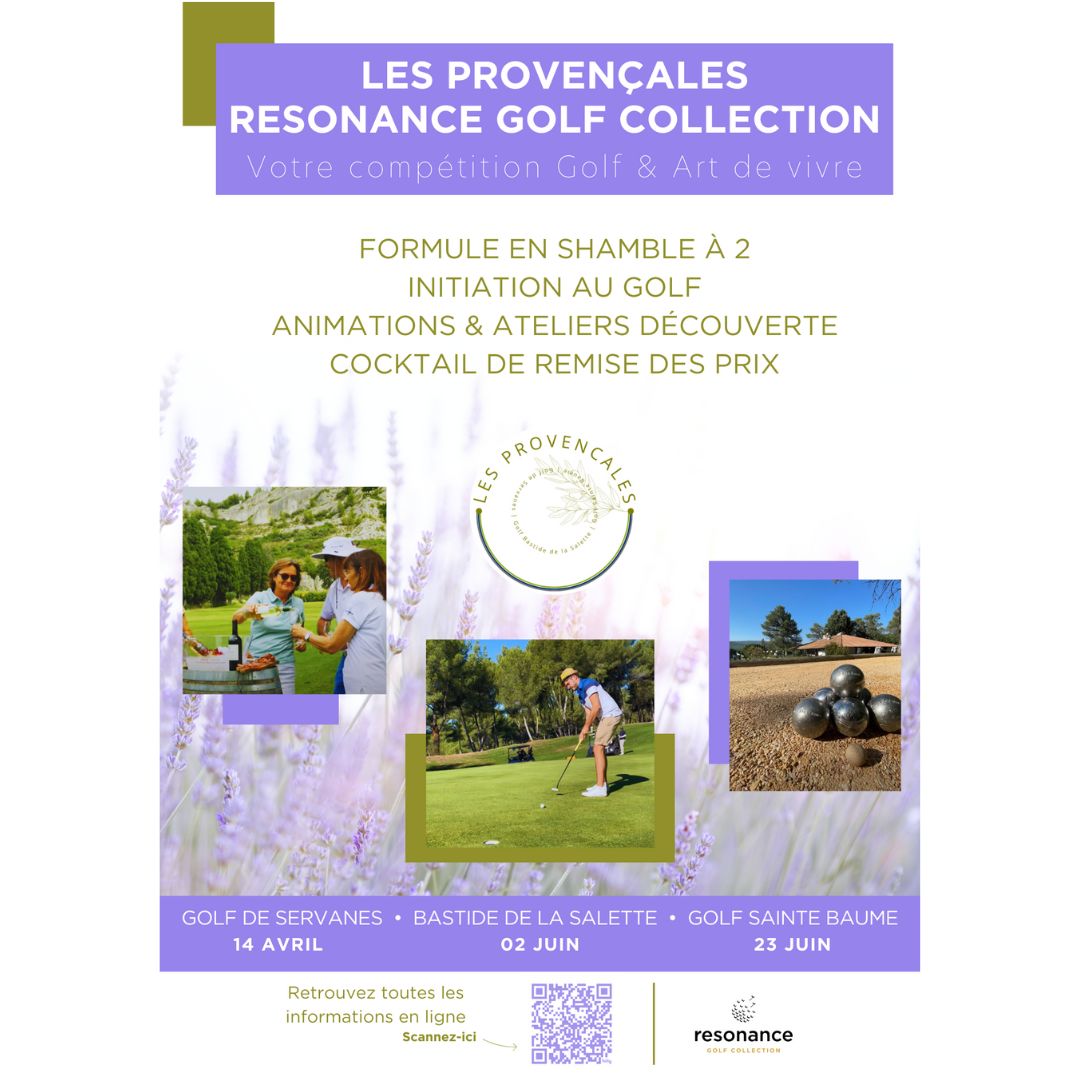 Les Provençales Resonance Golf Collection 2024