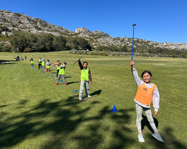 Golf scolaire avec l'école de Mouriès