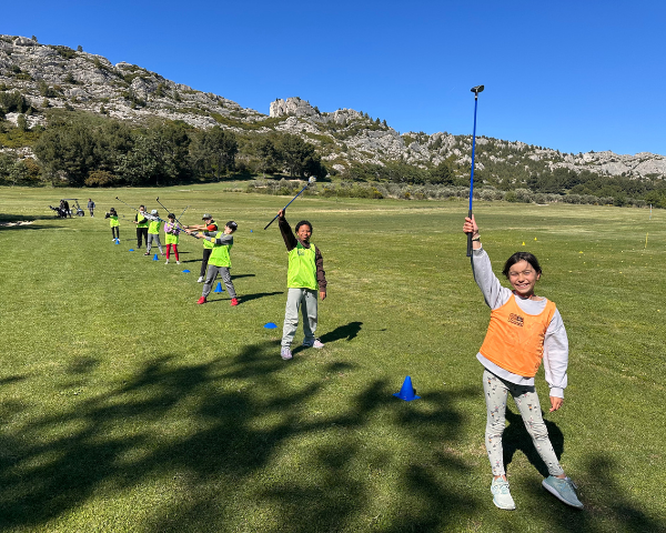 Golf scolaire avec l'école de Mouriès 