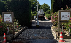 Le Golf de Servanes se refait une beauté : nouveau revêtement pour le parking - Open Golf Club