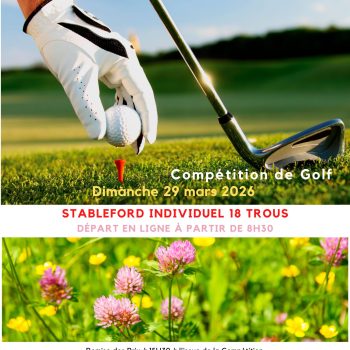 La coupe du Printemps au Golf de Servanes